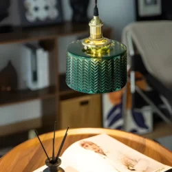 Suspension vintage industriel
