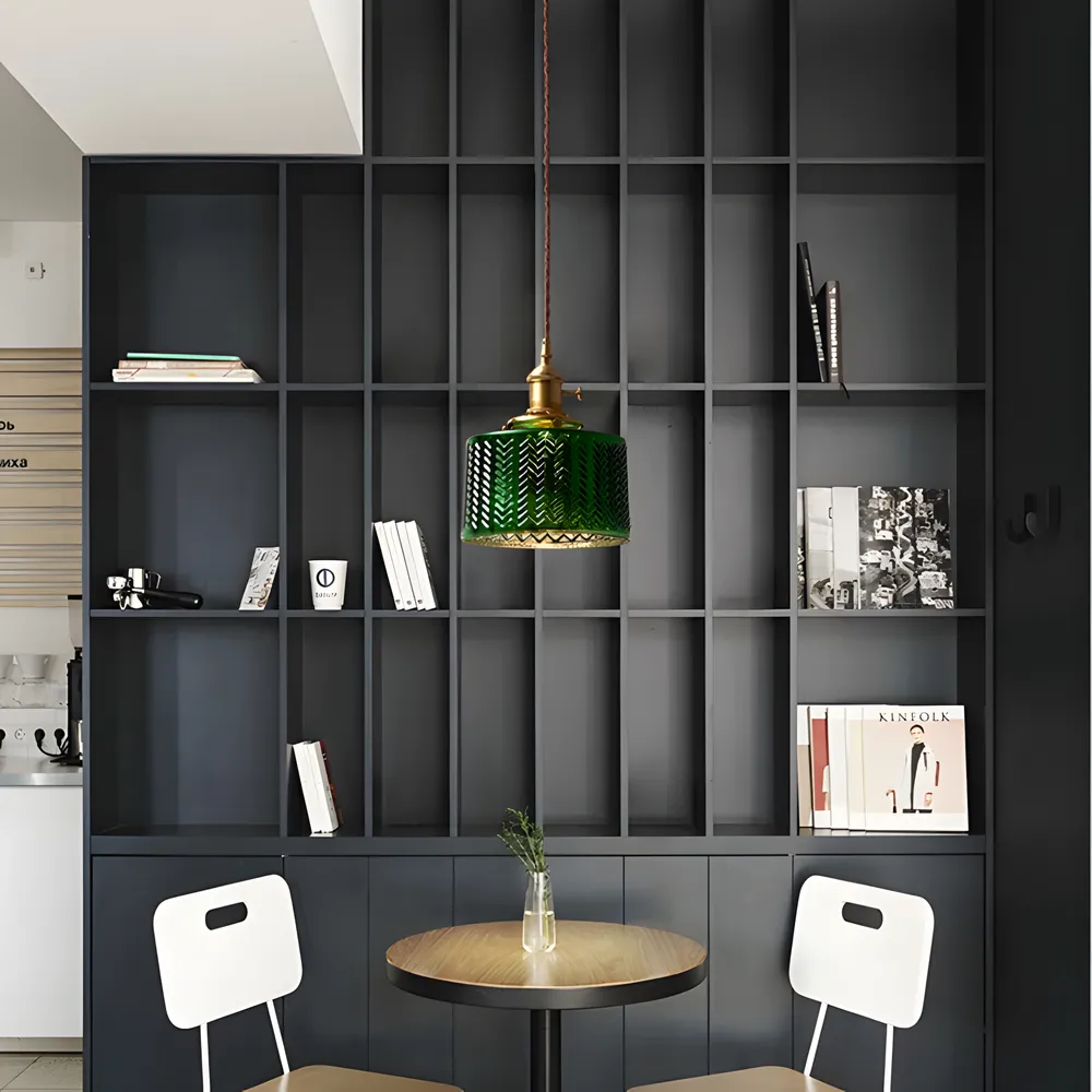 Suspension vintage industriel