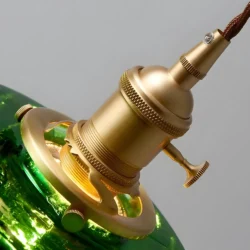 Suspension vintage industriel