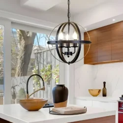 Lustre vintage metal