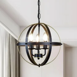 Lustre vintage metal