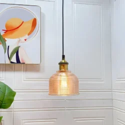 Lampe suspension vintage