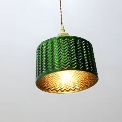 Suspension vintage industriel