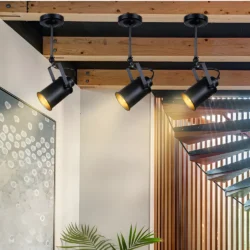 Lustre vintage noir