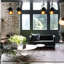 Lustre vintage noir