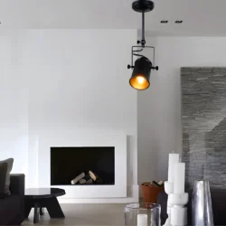 Lustre vintage noir