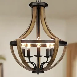 Lustre vintage industriel