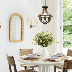 Lustre vintage industriel
