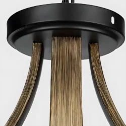 Lustre vintage industriel