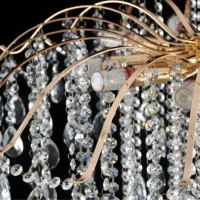 Plafonnier cristal vintage