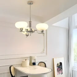Plafonnier opaline vintage